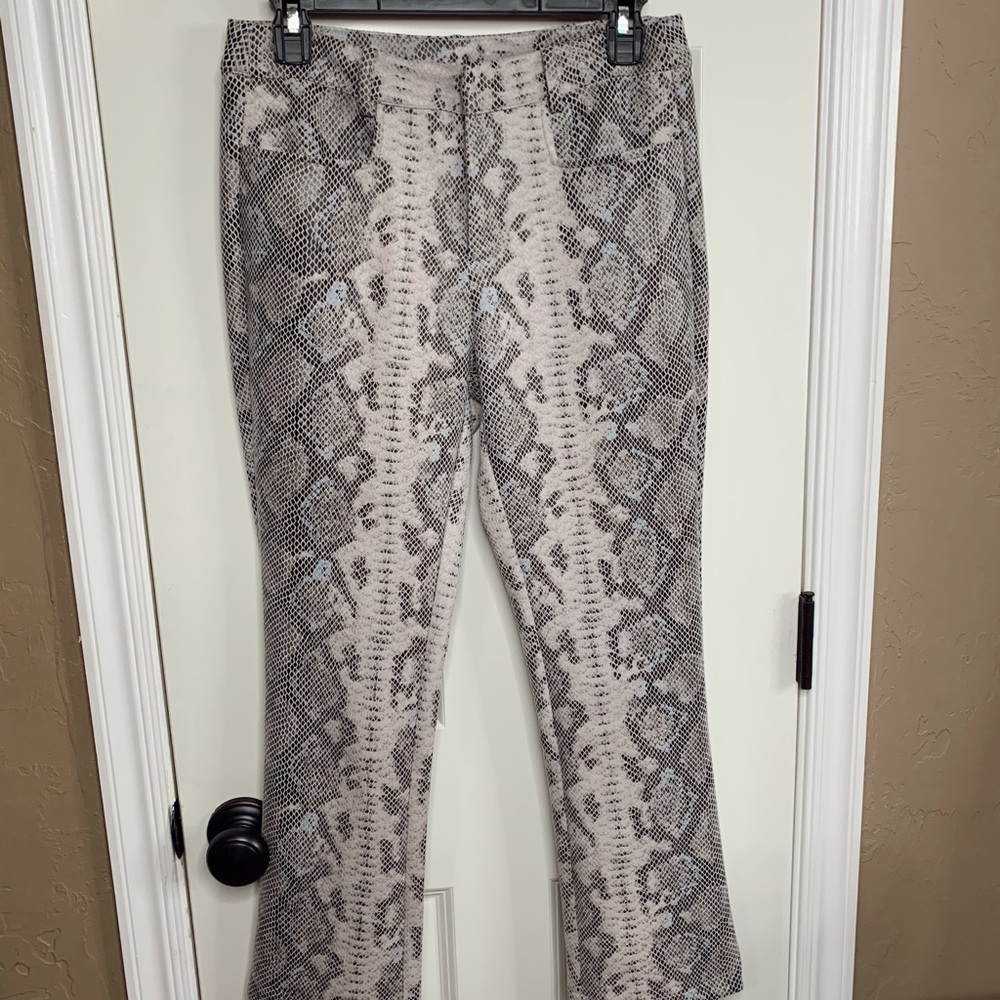 Snakeskin pants